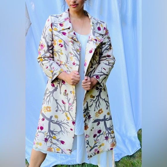 Marni Watercolor Floral Coat - Picture 7 of 7